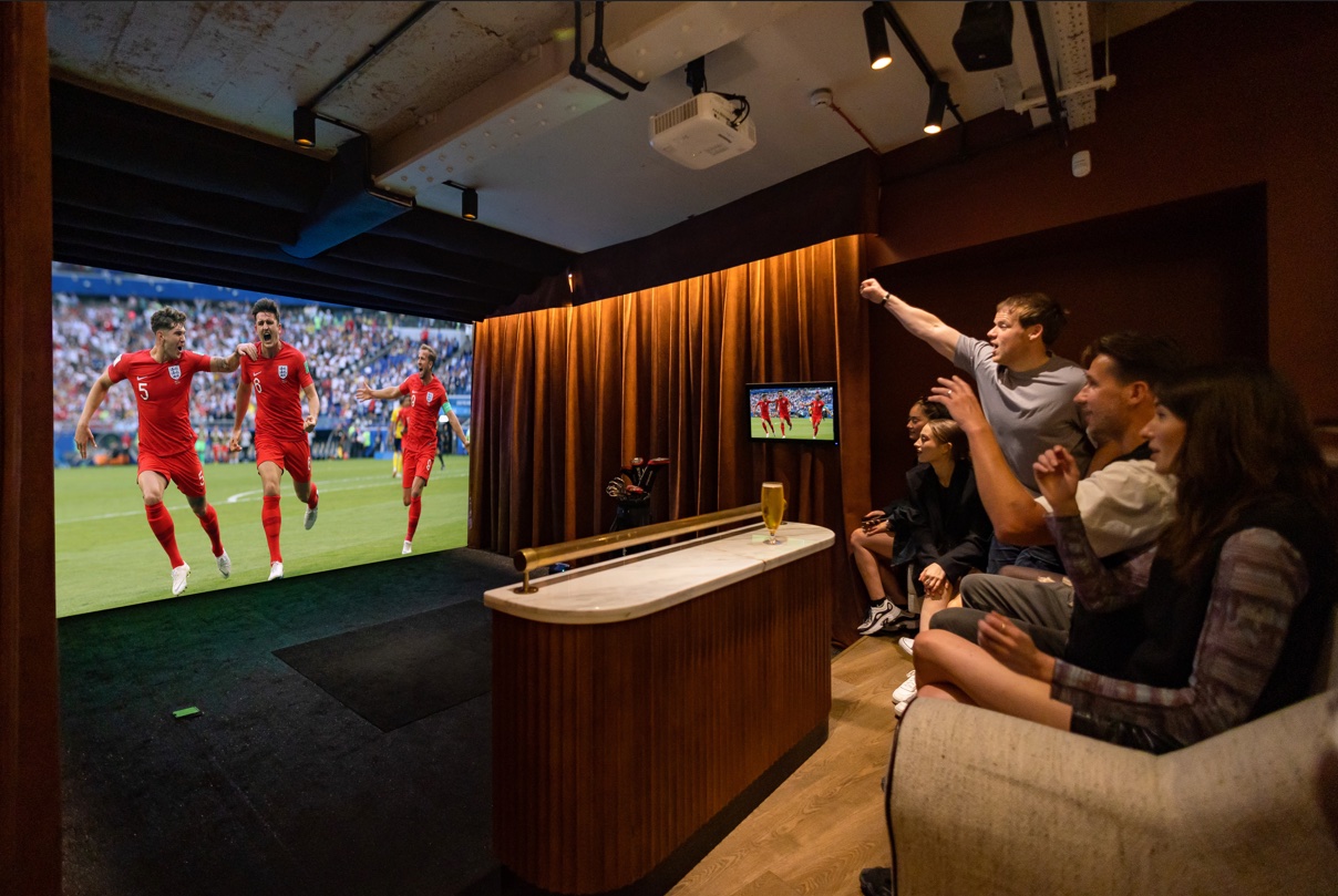 Watch the World Cup football at Pitch in a private bay