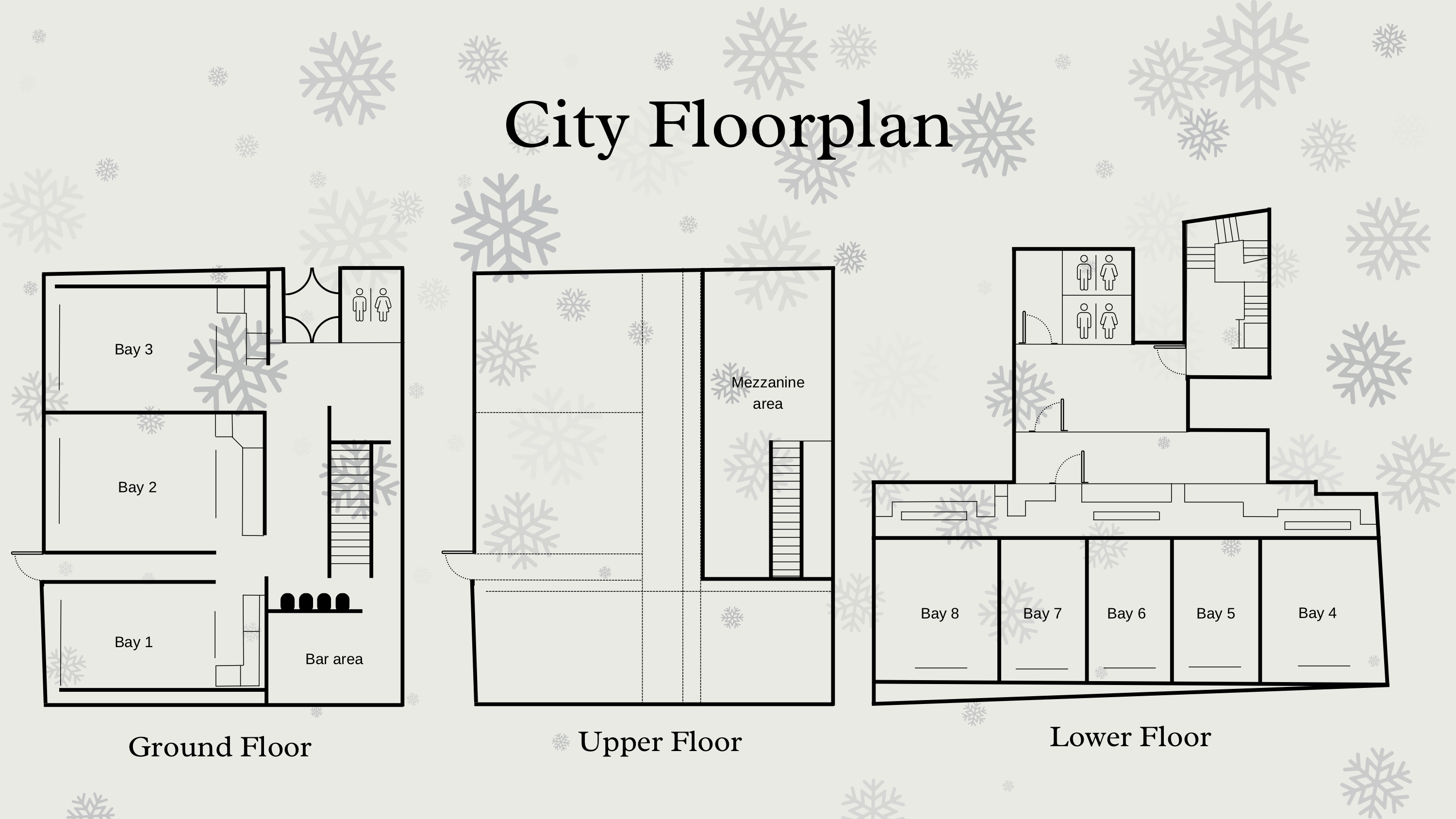 City event floor plan