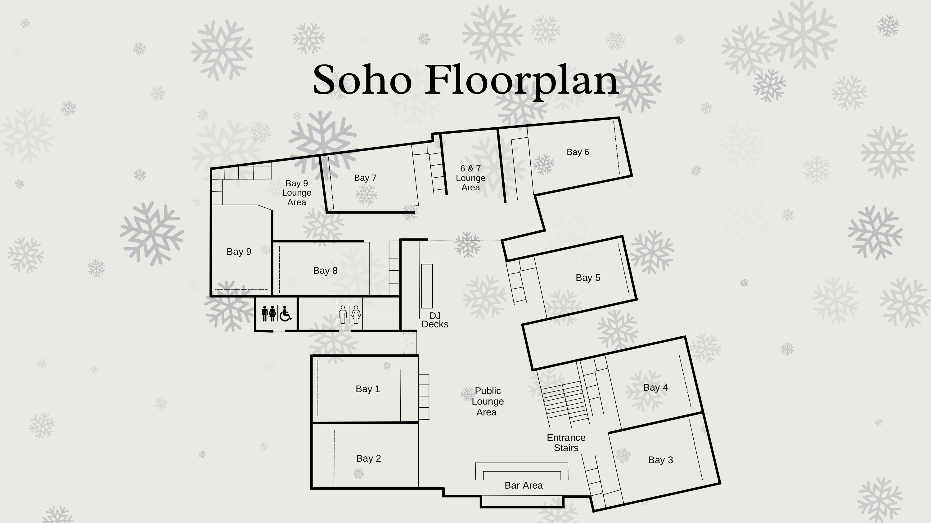 Soho event floorplan