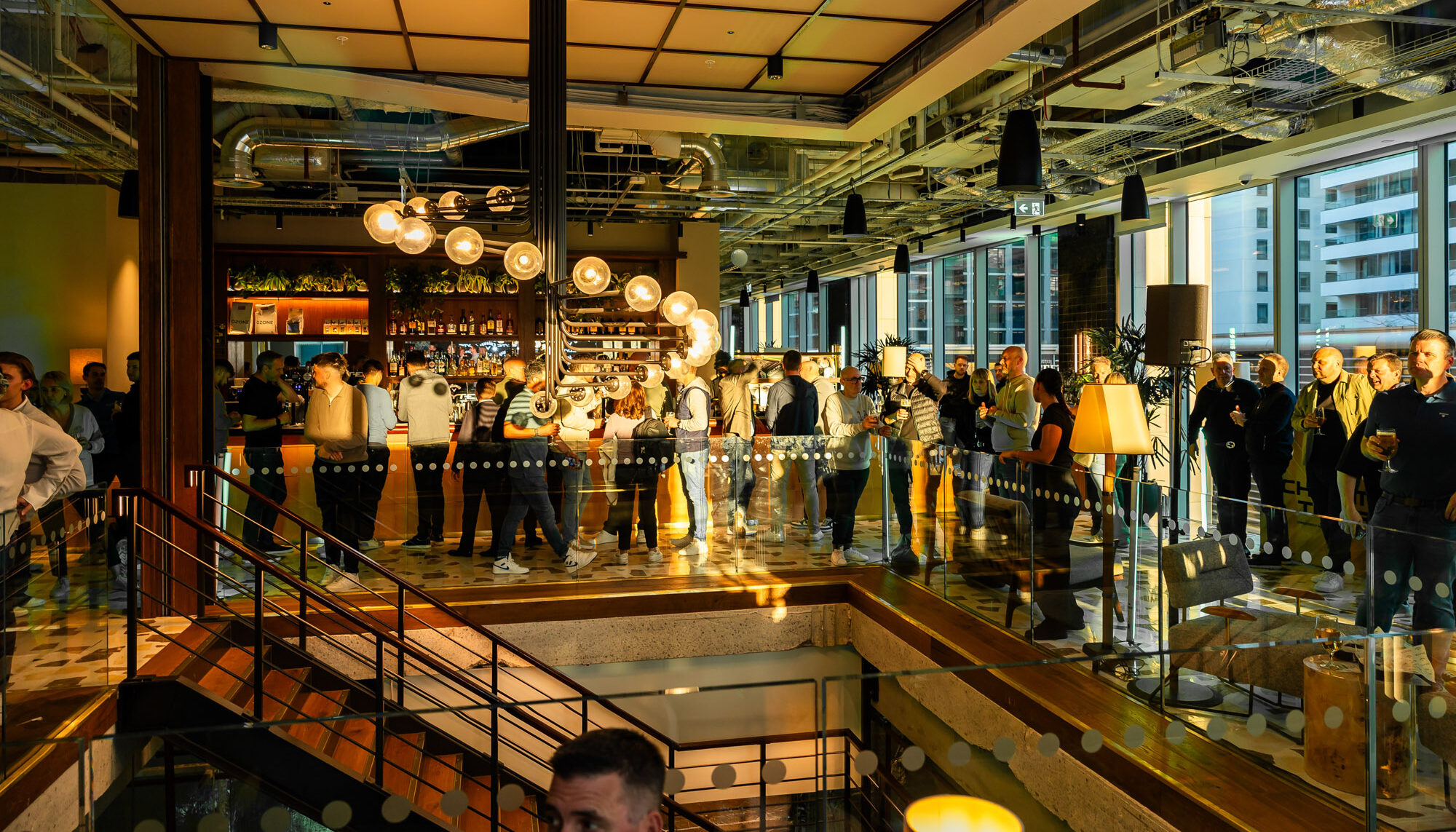 Host events at Pitch in Canary Wharf
