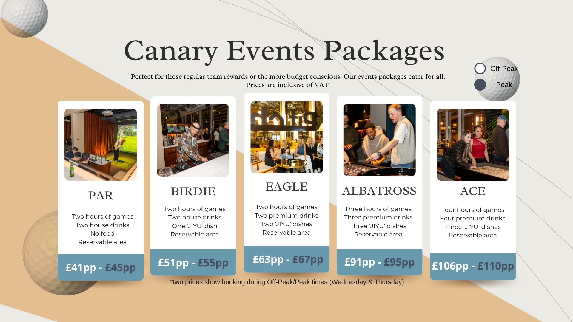 Christmas party venue London - Event Packages
