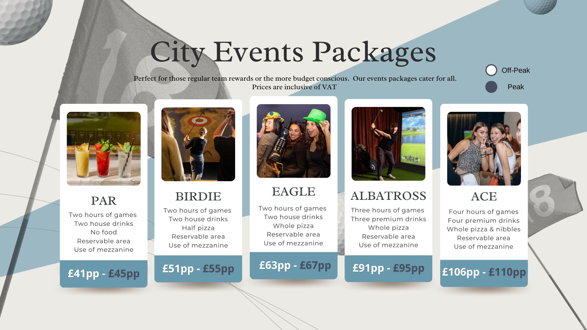 Christmas party venue London - Event Packages