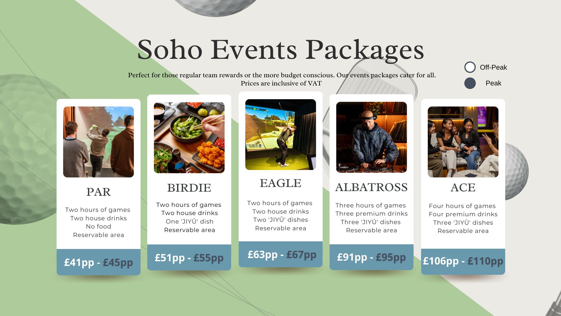Christmas party venue London - Event Packages